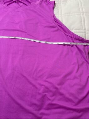 Vibrant Magenta Athletic Tank Top